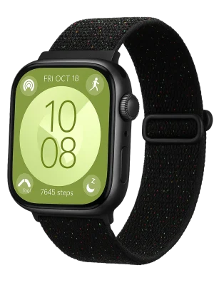 Newface Huawei Fit 4 Star Kordon - Benekli Siyah