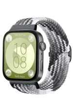 Newface Huawei Fit 4 Star Kordon - Gri-Siyah