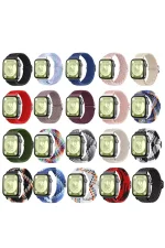 Newface Huawei Fit 4 Star Kordon - Kırmızı-Siyah - Görsel 3