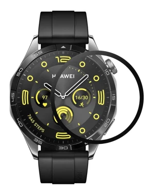 Newface Huawei GT4 46mm 22mm Polymer Nano Ekran Koruyucu - Şeffaf