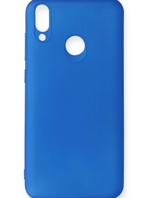 Newface Huawei Honor 8C Kılıf First Silikon - Mavi