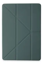 Newface Huawei Honor Pad 9 Kılıf Kalemlikli Mars Tablet Kılıfı - Koyu Yeşil