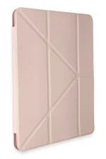 Newface Huawei Honor Pad 9 Kılıf Kalemlikli Mars Tablet Kılıfı - Rose Gold - Görsel 2