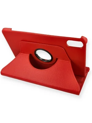 Newface Huawei Honor Pad V9 Kılıf 360 Tablet Deri Kılıf - Kırmızı