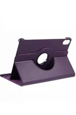 Newface Huawei Honor Pad X8A Kılıf 360 Tablet Deri Kılıf - Mürdüm - Görsel 2