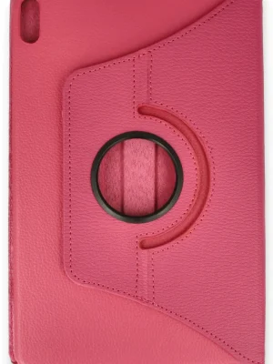 Newface Huawei Honor Pad X8A Kılıf 360 Tablet Deri Kılıf - Pembe