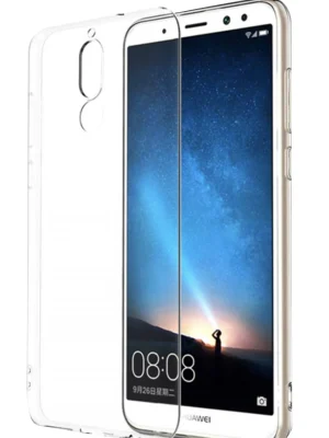 Newface Huawei Mate 10 Lite Kılıf Lüx Şeffaf Silikon