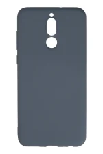 Newface Huawei Mate 10 Lite Kılıf Nano içi Kadife Silikon - Gri