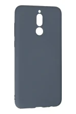 Newface Huawei Mate 10 Lite Kılıf Nano içi Kadife Silikon - Gri - Görsel 3