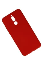 Newface Huawei Mate 10 Lite Kılıf Nano içi Kadife Silikon - Kırmızı - Görsel 2