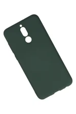 Newface Huawei Mate 10 Lite Kılıf Nano içi Kadife Silikon - Koyu Yeşil - Görsel 2