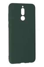 Newface Huawei Mate 10 Lite Kılıf Nano içi Kadife Silikon - Koyu Yeşil - Görsel 3