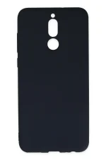 Newface Huawei Mate 10 Lite Kılıf Nano içi Kadife Silikon - Lacivert