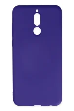 Newface Huawei Mate 10 Lite Kılıf Nano içi Kadife Silikon - Mor
