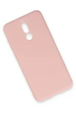 Newface Huawei Mate 10 Lite Kılıf Nano içi Kadife Silikon - Pudra - Görsel 2