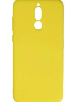 Newface Huawei Mate 10 Lite Kılıf Nano içi Kadife Silikon - Sarı