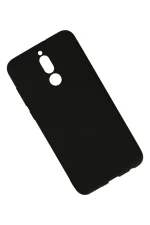 Newface Huawei Mate 10 Lite Kılıf Nano içi Kadife Silikon - Siyah - Görsel 2