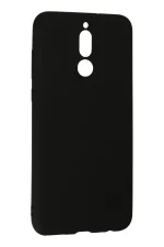 Newface Huawei Mate 10 Lite Kılıf Nano içi Kadife Silikon - Siyah - Görsel 3