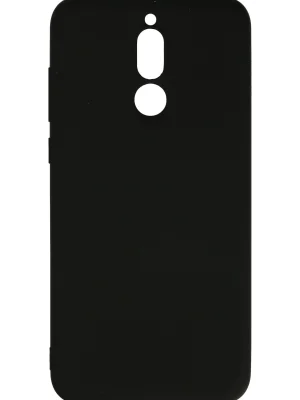 Newface Huawei Mate 10 Lite Kılıf Nano içi Kadife Silikon - Siyah