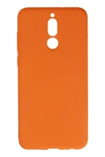 Newface Huawei Mate 10 Lite Kılıf Nano içi Kadife Silikon - Turuncu