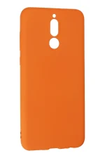 Newface Huawei Mate 10 Lite Kılıf Nano içi Kadife Silikon - Turuncu - Görsel 3