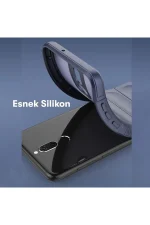 Newface Huawei Mate 10 Lite Kılıf Optimum Silikon - Siyah - Görsel 4