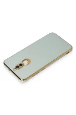 Newface Huawei Mate 10 Lite Kılıf Volet Silikon - Açık Yeşil - Görsel 3