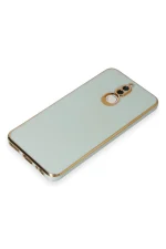 Newface Huawei Mate 10 Lite Kılıf Volet Silikon - Açık Yeşil - Görsel 4