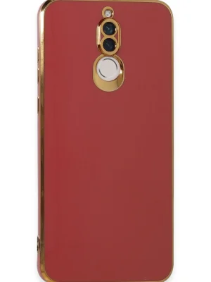 Newface Huawei Mate 10 Lite Kılıf Volet Silikon - Kırmızı