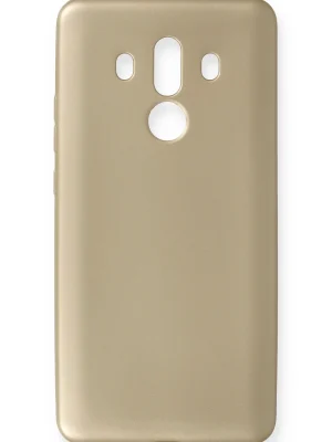 Newface Huawei Mate 10 Pro Kılıf First Silikon - Gold