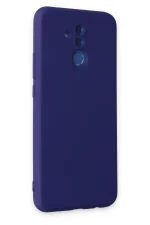 Newface Huawei Mate 20 Lite Kılıf Nano içi Kadife Silikon - Mor - Görsel 2