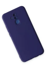 Newface Huawei Mate 20 Lite Kılıf Nano içi Kadife Silikon - Mor - Görsel 3