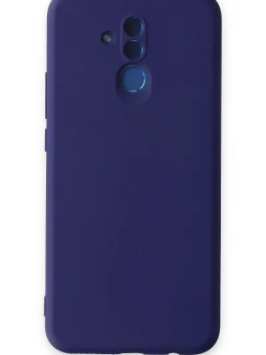 Newface Huawei Mate 20 Lite Kılıf Nano içi Kadife Silikon - Mor