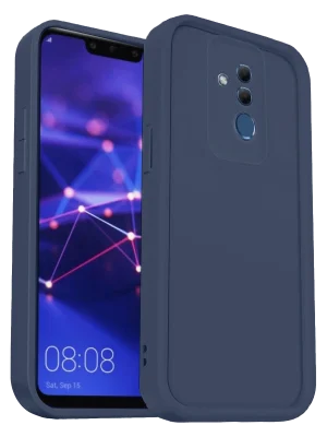 Newface Huawei Mate 20 Lite Kılıf Viera Silikon - Lacivert