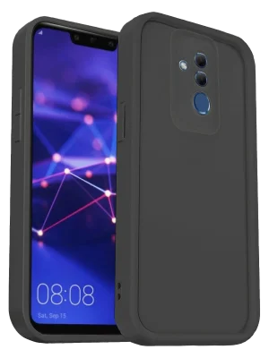 Newface Huawei Mate 20 Lite Kılıf Viera Silikon - Siyah