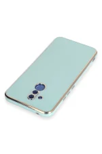 Newface Huawei Mate 20 Lite Kılıf Volet Silikon - Açık Yeşil - Görsel 3