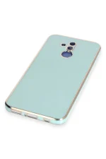 Newface Huawei Mate 20 Lite Kılıf Volet Silikon - Açık Yeşil - Görsel 4