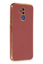 Newface Huawei Mate 20 Lite Kılıf Volet Silikon - Kırmızı - Görsel 2