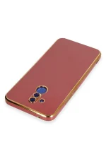 Newface Huawei Mate 20 Lite Kılıf Volet Silikon - Kırmızı - Görsel 3