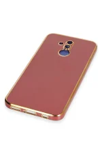 Newface Huawei Mate 20 Lite Kılıf Volet Silikon - Kırmızı - Görsel 4