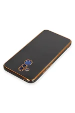 Newface Huawei Mate 20 Lite Kılıf Volet Silikon - Siyah - Görsel 3