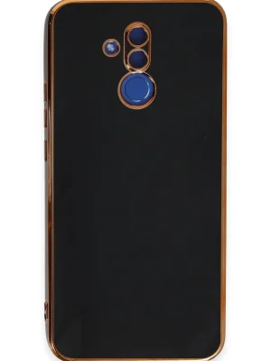 Newface Huawei Mate 20 Lite Kılıf Volet Silikon - Siyah