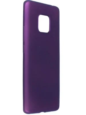 Newface Huawei Mate 20 Pro Kılıf First Silikon - Mürdüm