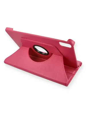 Newface Huawei MatePad 10.4 Kılıf 360 Tablet Deri Kılıf - Pembe