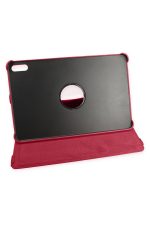 Newface Huawei MatePad 11.5 Kılıf 360 Tablet Deri Kılıf - Pembe - Görsel 4