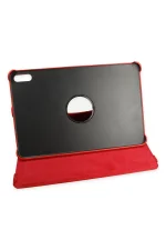 Newface Huawei MatePad Air 11.5 Kılıf 360 Tablet Deri Kılıf - Kırmızı - Görsel 4