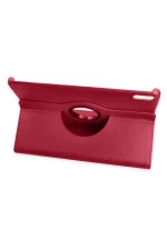 Newface Huawei MatePad SE 11 Kılıf 360 Tablet Deri Kılıf - Pembe - Görsel 2