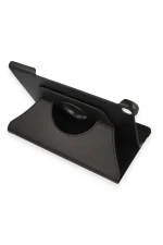 Newface Huawei MatePad SE Kılıf 360 Tablet Deri Kılıf - Siyah