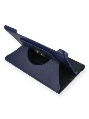 Newface Huawei MatePad T10S 10.1 Kılıf 360 Tablet Deri Kılıf - Lacivert