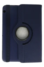 Newface Huawei MediaPad T3 10 / 9.6 Kılıf 360 Tablet Deri Kılıf - Lacivert